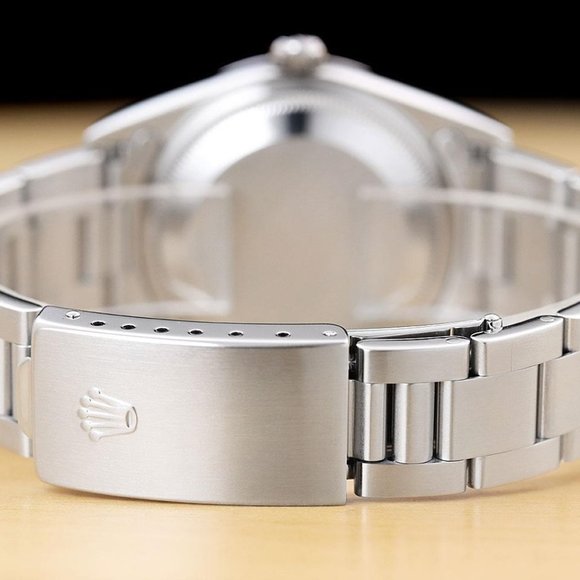 Rolex Grey Date 34mm Men's Unisex Watch - Picture 5 of 9